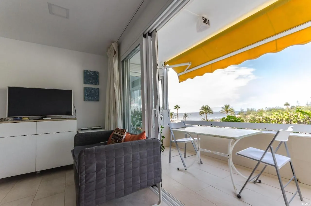 Holiday Apartment With Direct Sea Promenade Access Maspalomas